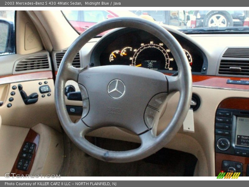 Midnight Blue / Java 2003 Mercedes-Benz S 430 4Matic Sedan