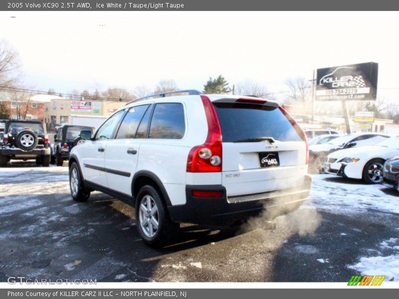 Ice White / Taupe/Light Taupe 2005 Volvo XC90 2.5T AWD