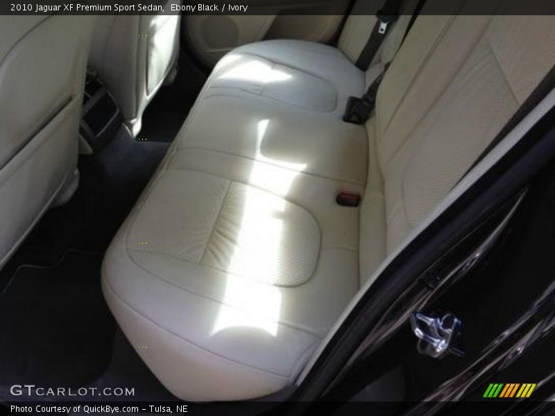 Ebony Black / Ivory 2010 Jaguar XF Premium Sport Sedan