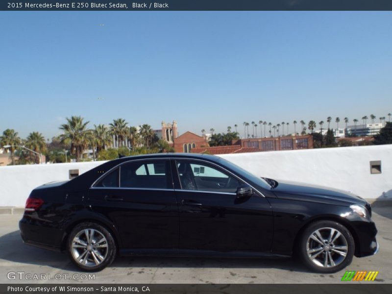 Black / Black 2015 Mercedes-Benz E 250 Blutec Sedan