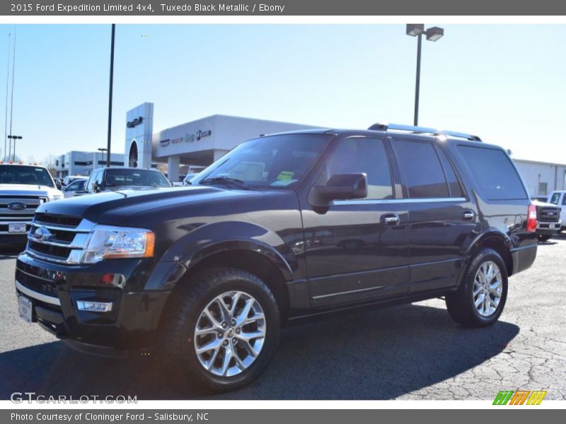 Tuxedo Black Metallic / Ebony 2015 Ford Expedition Limited 4x4