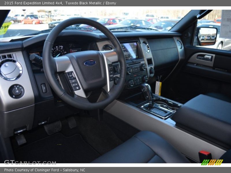 Tuxedo Black Metallic / Ebony 2015 Ford Expedition Limited 4x4