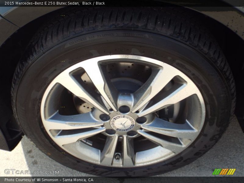 Black / Black 2015 Mercedes-Benz E 250 Blutec Sedan