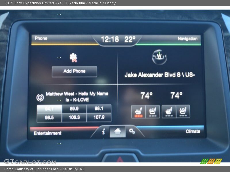 Tuxedo Black Metallic / Ebony 2015 Ford Expedition Limited 4x4