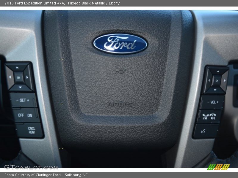 Tuxedo Black Metallic / Ebony 2015 Ford Expedition Limited 4x4