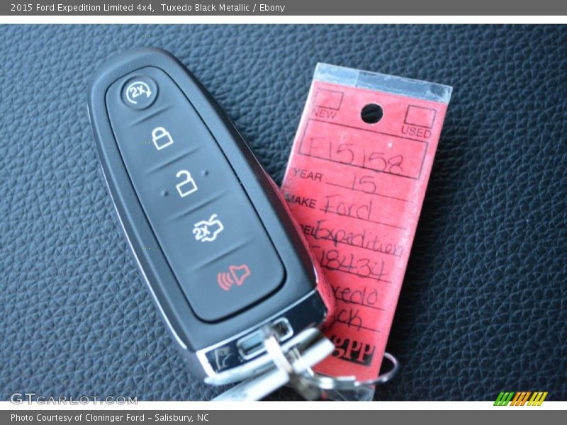 Tuxedo Black Metallic / Ebony 2015 Ford Expedition Limited 4x4