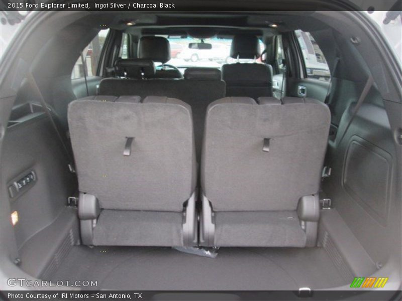 Ingot Silver / Charcoal Black 2015 Ford Explorer Limited