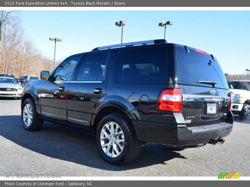 Tuxedo Black Metallic / Ebony 2015 Ford Expedition Limited 4x4