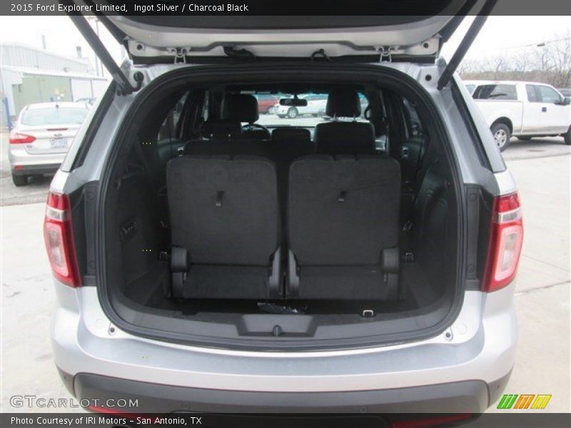 Ingot Silver / Charcoal Black 2015 Ford Explorer Limited