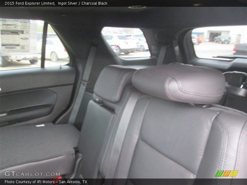 Ingot Silver / Charcoal Black 2015 Ford Explorer Limited