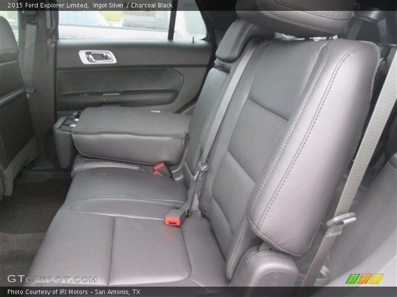 Ingot Silver / Charcoal Black 2015 Ford Explorer Limited