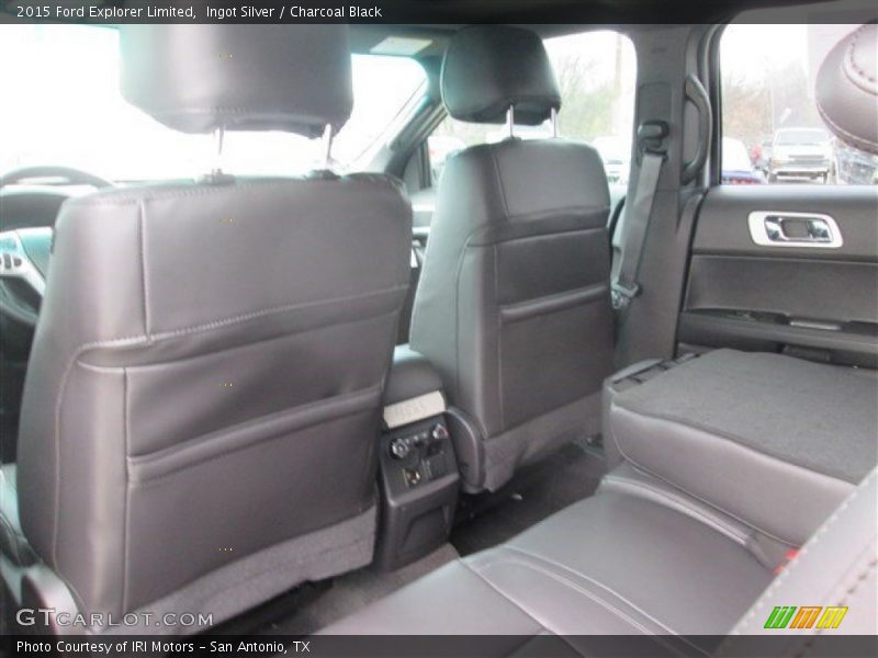 Ingot Silver / Charcoal Black 2015 Ford Explorer Limited