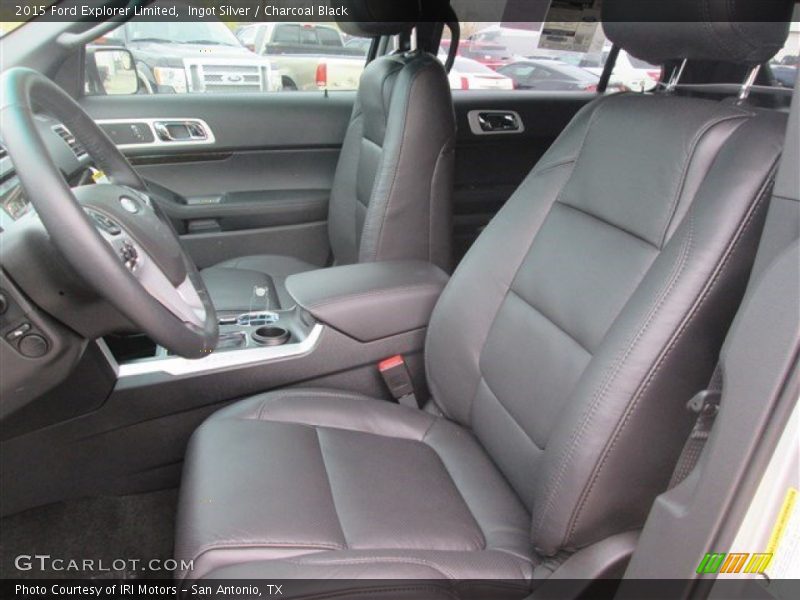 Ingot Silver / Charcoal Black 2015 Ford Explorer Limited