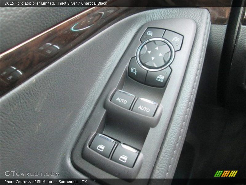 Ingot Silver / Charcoal Black 2015 Ford Explorer Limited