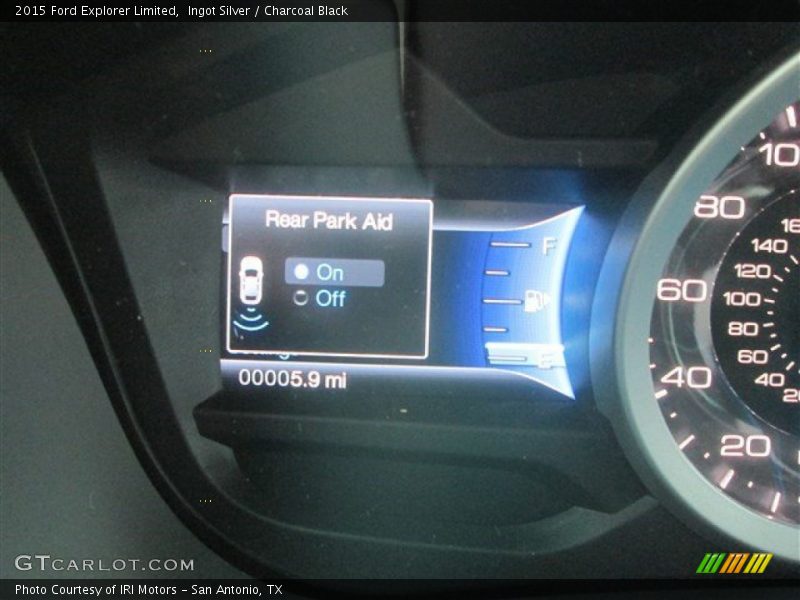 Ingot Silver / Charcoal Black 2015 Ford Explorer Limited