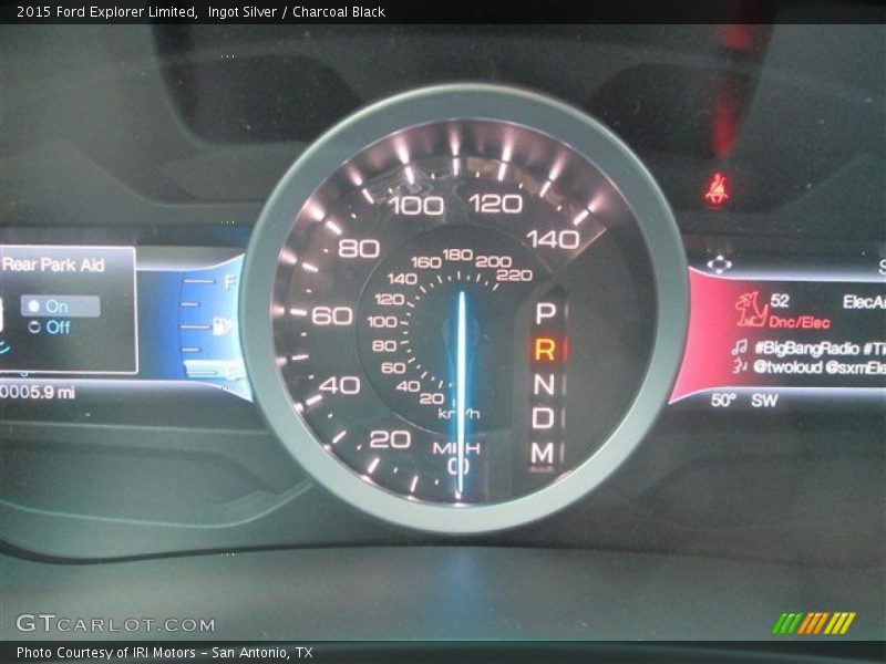 Ingot Silver / Charcoal Black 2015 Ford Explorer Limited