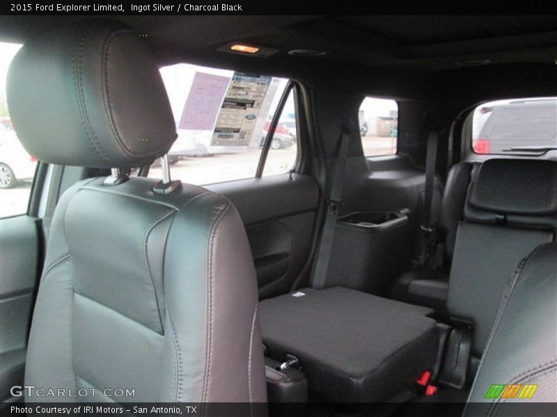 Ingot Silver / Charcoal Black 2015 Ford Explorer Limited