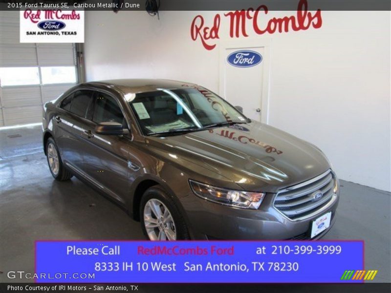 Caribou Metallic / Dune 2015 Ford Taurus SE