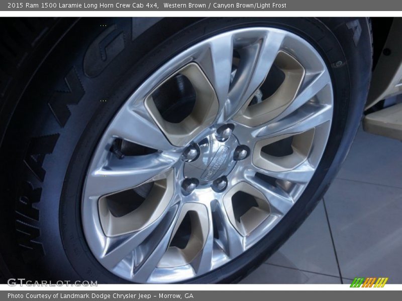 Western Brown / Canyon Brown/Light Frost 2015 Ram 1500 Laramie Long Horn Crew Cab 4x4