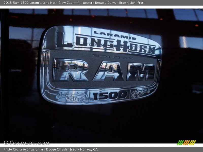 Western Brown / Canyon Brown/Light Frost 2015 Ram 1500 Laramie Long Horn Crew Cab 4x4