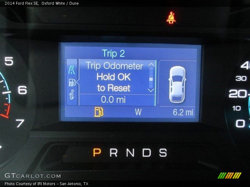 Oxford White / Dune 2014 Ford Flex SE