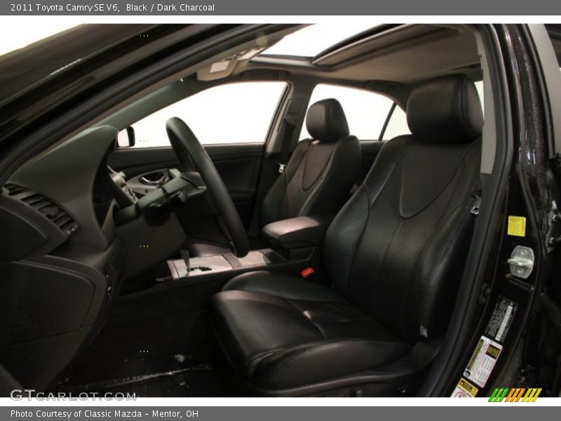 Black / Dark Charcoal 2011 Toyota Camry SE V6