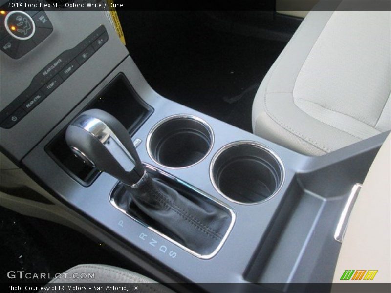 Oxford White / Dune 2014 Ford Flex SE