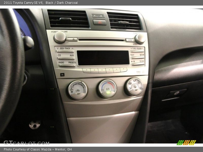 Black / Dark Charcoal 2011 Toyota Camry SE V6