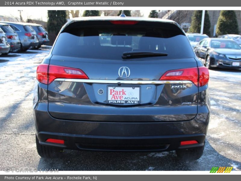 Graphite Luster Metallic / Ebony 2014 Acura RDX Technology AWD