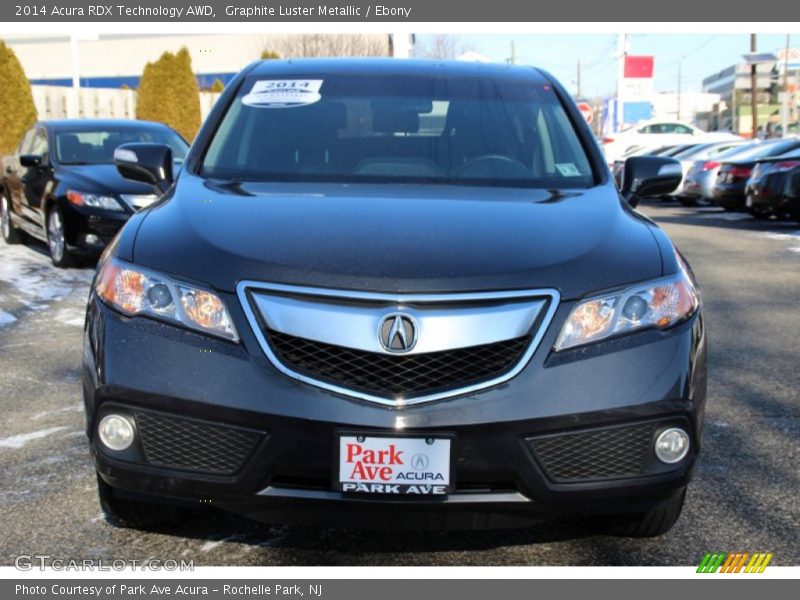 Graphite Luster Metallic / Ebony 2014 Acura RDX Technology AWD