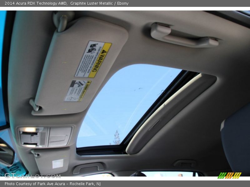Graphite Luster Metallic / Ebony 2014 Acura RDX Technology AWD