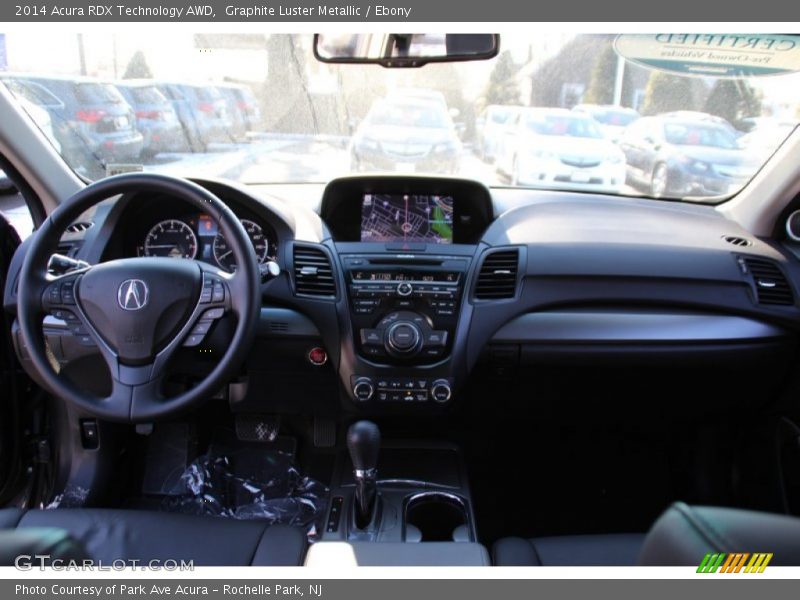 Graphite Luster Metallic / Ebony 2014 Acura RDX Technology AWD