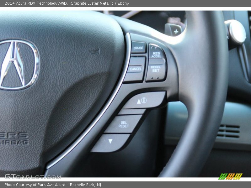 Graphite Luster Metallic / Ebony 2014 Acura RDX Technology AWD