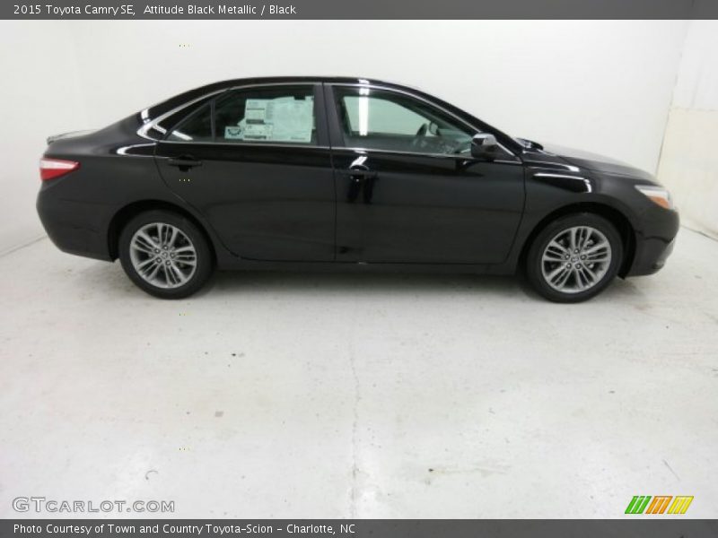 Attitude Black Metallic / Black 2015 Toyota Camry SE