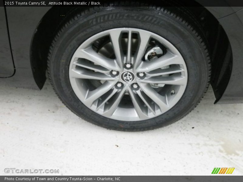 Attitude Black Metallic / Black 2015 Toyota Camry SE