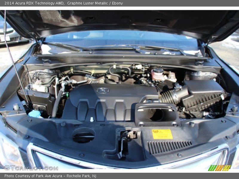 Graphite Luster Metallic / Ebony 2014 Acura RDX Technology AWD