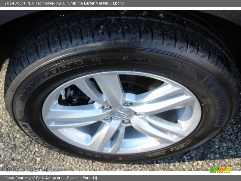 Graphite Luster Metallic / Ebony 2014 Acura RDX Technology AWD
