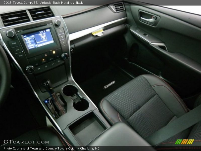 Attitude Black Metallic / Black 2015 Toyota Camry SE