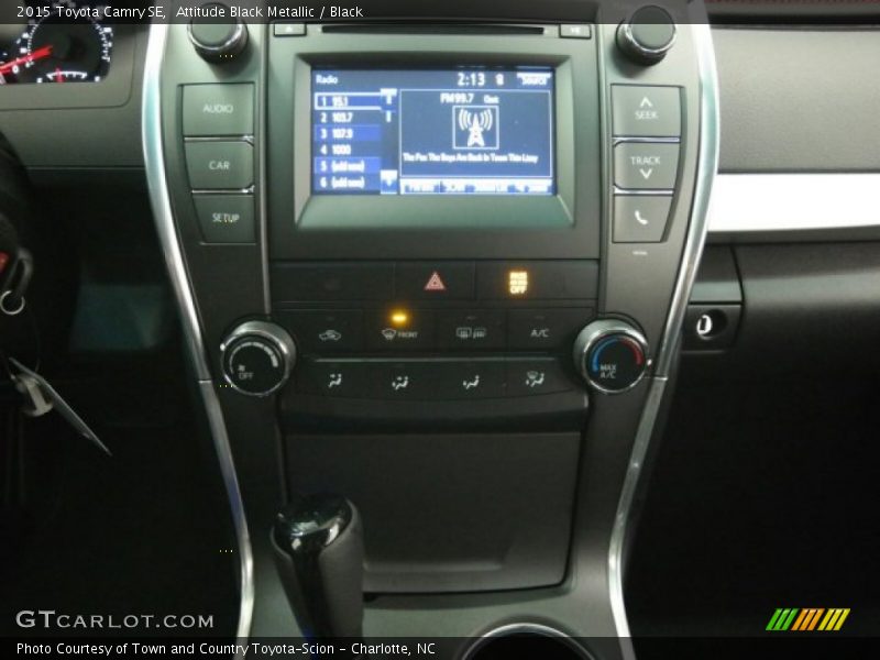 Attitude Black Metallic / Black 2015 Toyota Camry SE
