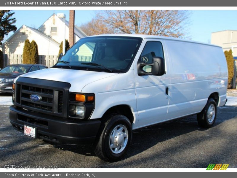 Oxford White / Medium Flint 2014 Ford E-Series Van E150 Cargo Van