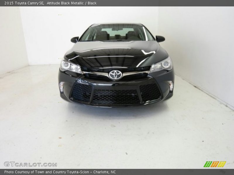 Attitude Black Metallic / Black 2015 Toyota Camry SE