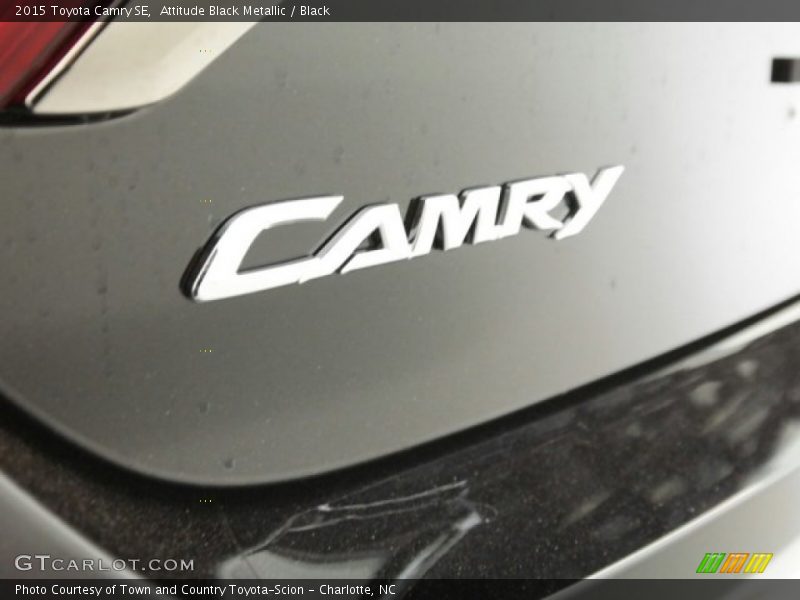 Attitude Black Metallic / Black 2015 Toyota Camry SE