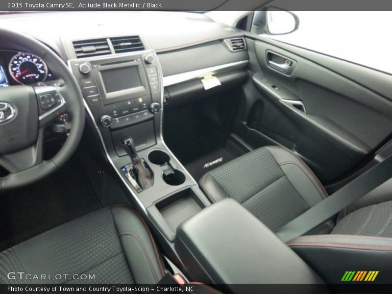 Attitude Black Metallic / Black 2015 Toyota Camry SE