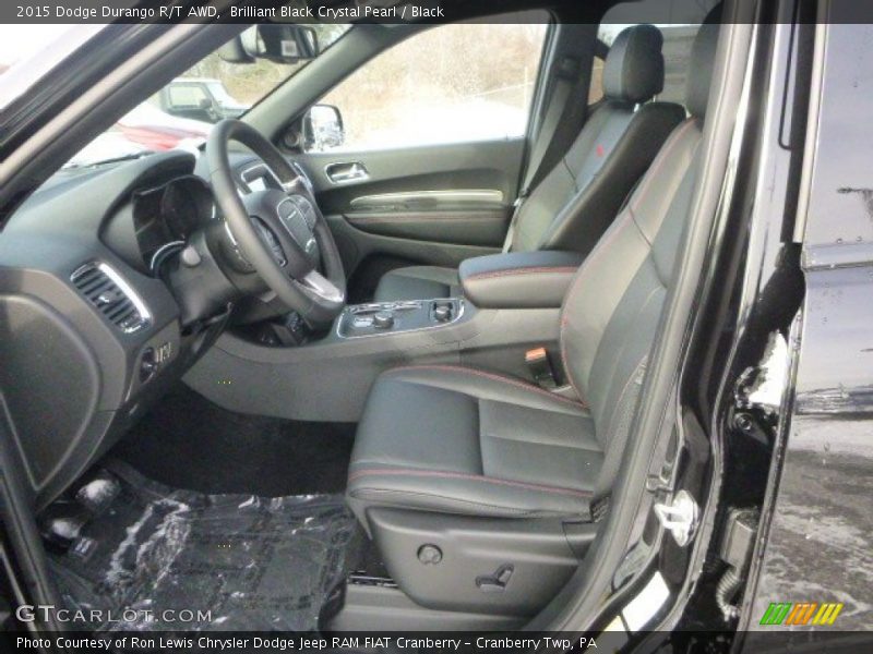 Front Seat of 2015 Durango R/T AWD