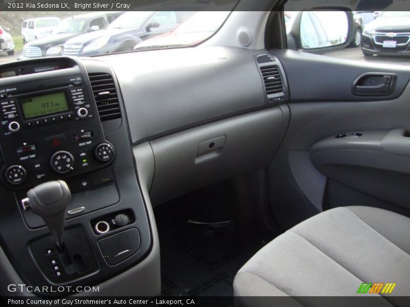 Bright Silver / Gray 2012 Kia Sedona LX