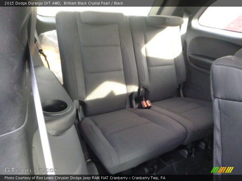 Brilliant Black Crystal Pearl / Black 2015 Dodge Durango SXT AWD