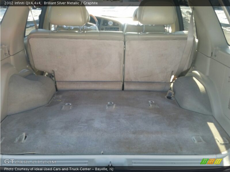 Brilliant Silver Metallic / Graphite 2002 Infiniti QX4 4x4