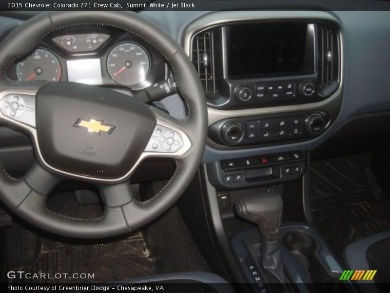 Summit White / Jet Black 2015 Chevrolet Colorado Z71 Crew Cab