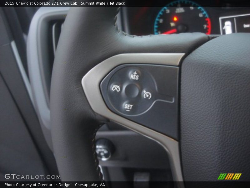 Summit White / Jet Black 2015 Chevrolet Colorado Z71 Crew Cab