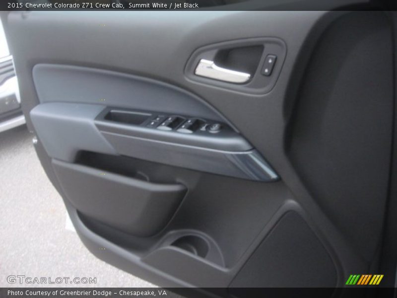 Summit White / Jet Black 2015 Chevrolet Colorado Z71 Crew Cab